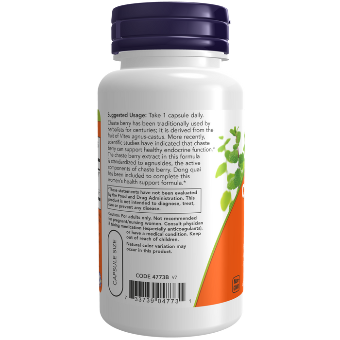 Extracto de Chaste Berry Vitex 300 mg (90 veg caps)