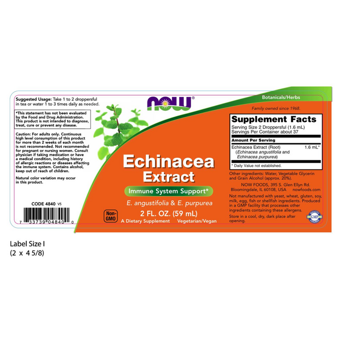 Echinacea Extract Liquid (2 fl. oz) / Echinacea Extract Liquid