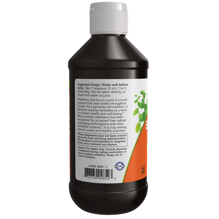 Concentrated elderberry syrup for adults (237ml) / Elderberry Liquid