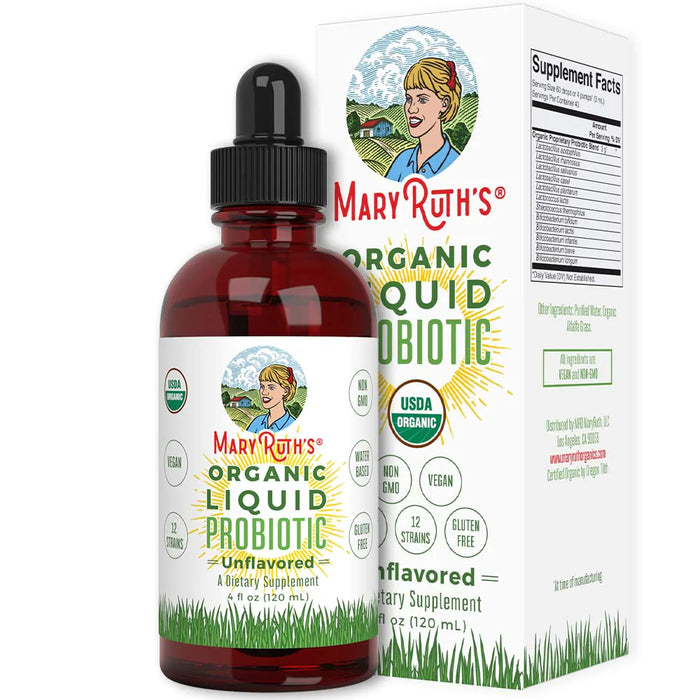 Organic Liquid Probiotic/Liquid Probiotics 4oz Mary Ruths