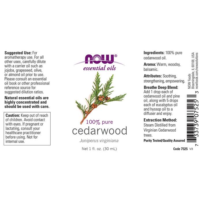 Cedarwood essential oil (30ML) / Cedarwood