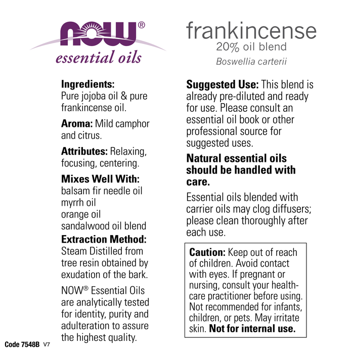 Frankincense Oil (30 ml)/ Frankincense 20% Oil Blend