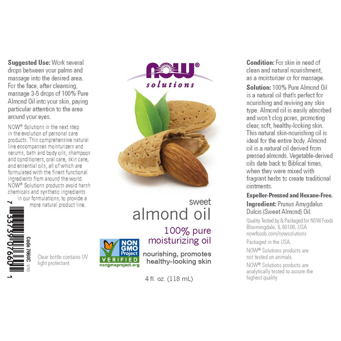 Almond Oil 120ml / Sweet Almond Oil