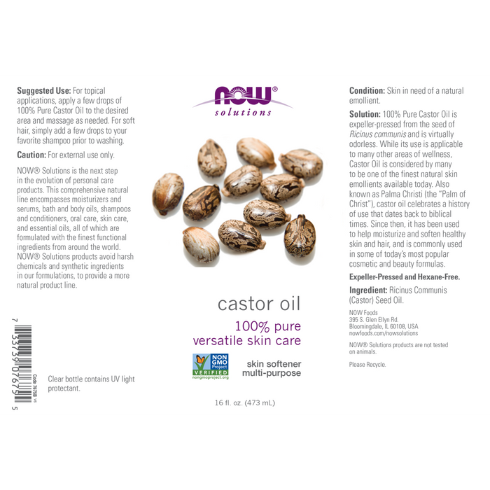 Castor Oil (473ml)/ Castor oil