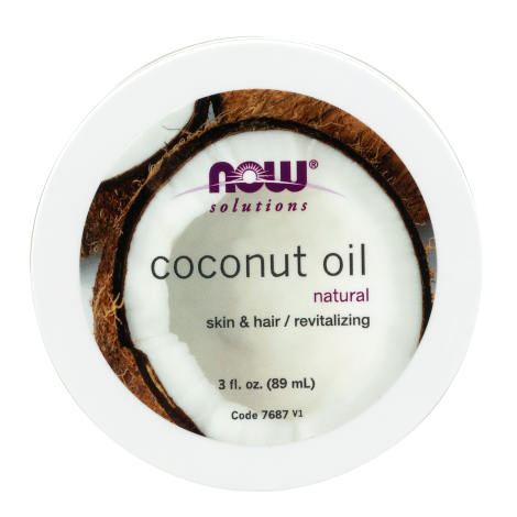 Natural Coconut Oil hair and skin 3oz (89ml)/ Coconut Oil Natural
