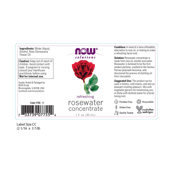 Rosewater Concentrate (30ml)/ Rosewater Concentrate