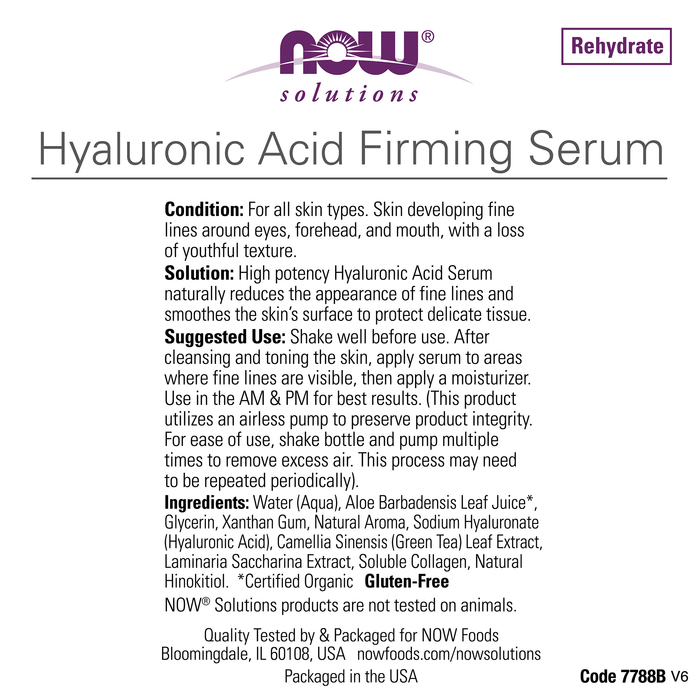 Hyaluronic Acid Firming Serum (30ml)/ Hyaluronic Acid Firming Serum