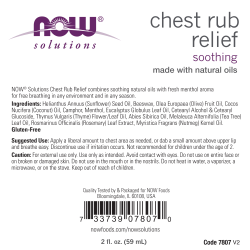 Chest Rub Relief (2 fl oz/59ml)