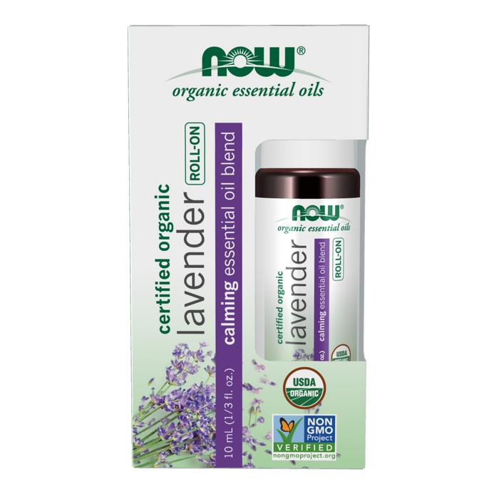 Lavender Essential Oil Blend, Organic Roll-On (10ml)/Lavender Essential Oil Blend, Organic Roll-On