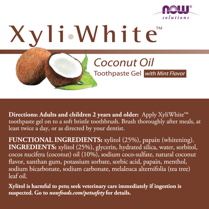 Pasta Dental Xyliwhite™ con Aceite De Coco (6.4 oz/181gr)