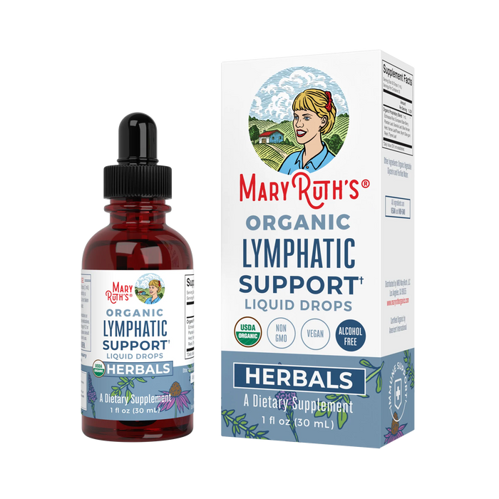 Organic Lymphatic Support Herbal Blend 1oz (30ml) Mary Ruth