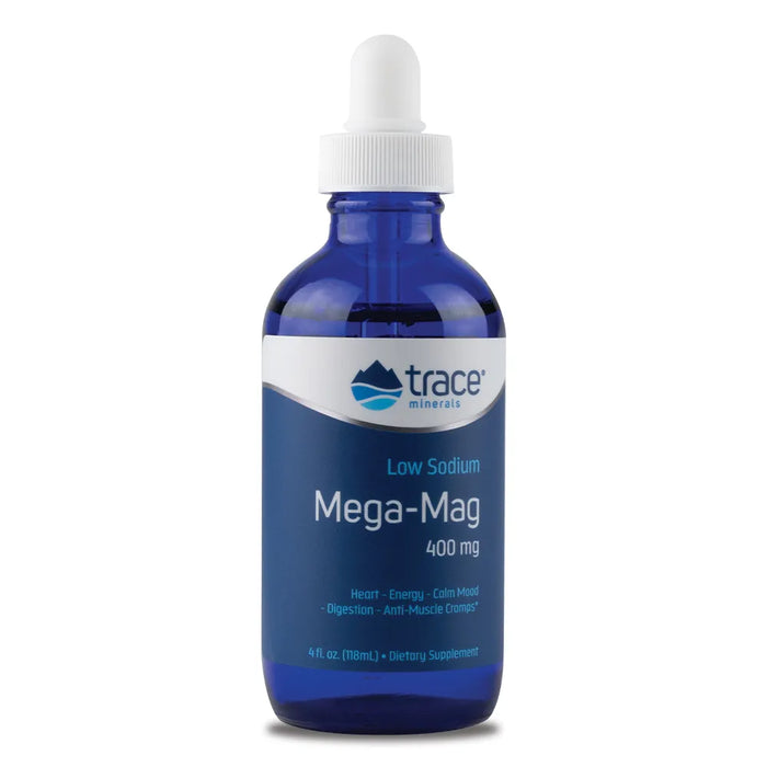 Trace Minerals Liquid Mega-Mag (400mg) 4 oz /Mega-Mag Liquid (Minerals)
