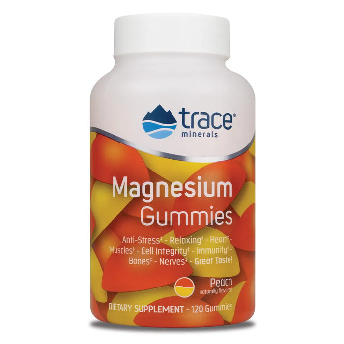 Trace Minerals Magnesium Gummies 120 - Peach/120 Magnesium Gummies - Peach (Minerals)