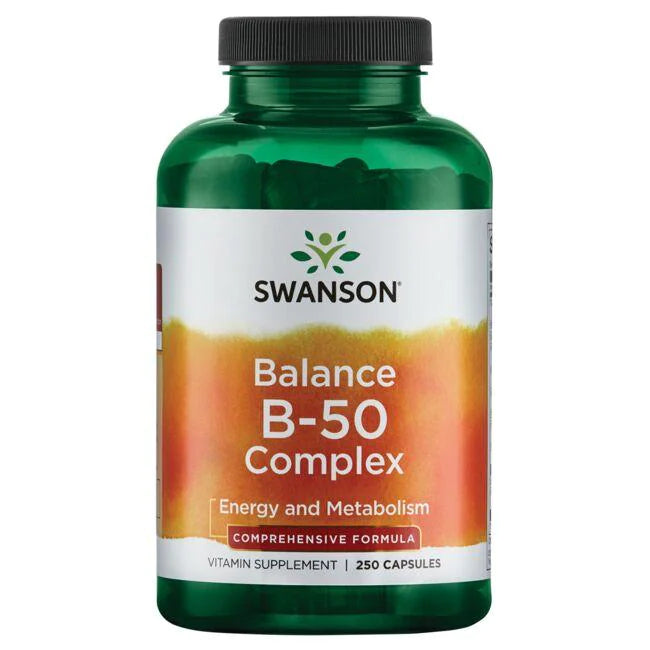 Complejo Balance B 50 (250 caps), Swanson