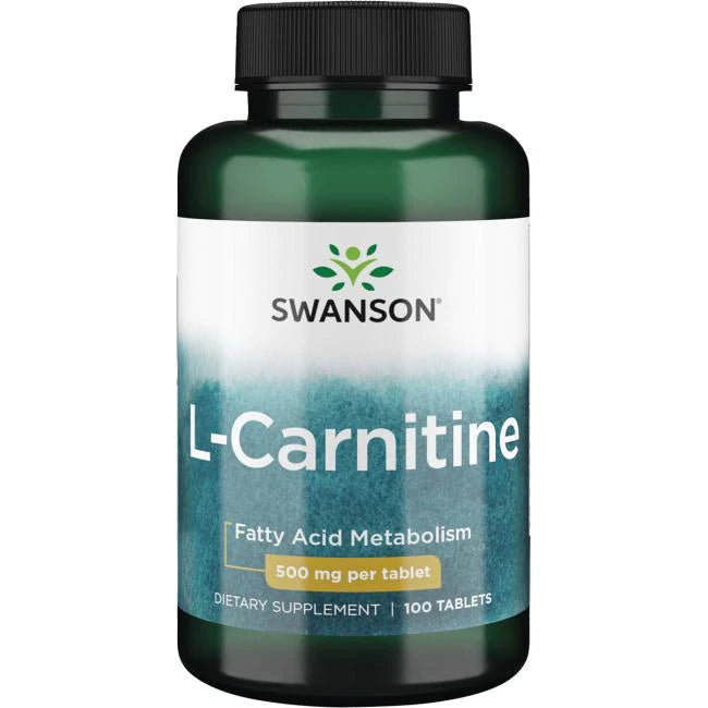Swanson L-carnitine (100 Tab/500 mg)/ L-Carnitine