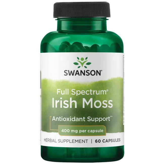 Swanson Premium - Irish Moss Full Spectrum 400mg 60 cap