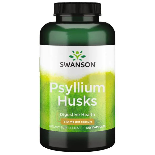 Swanson Premium - Psyllium husks 610mg 100 cap 