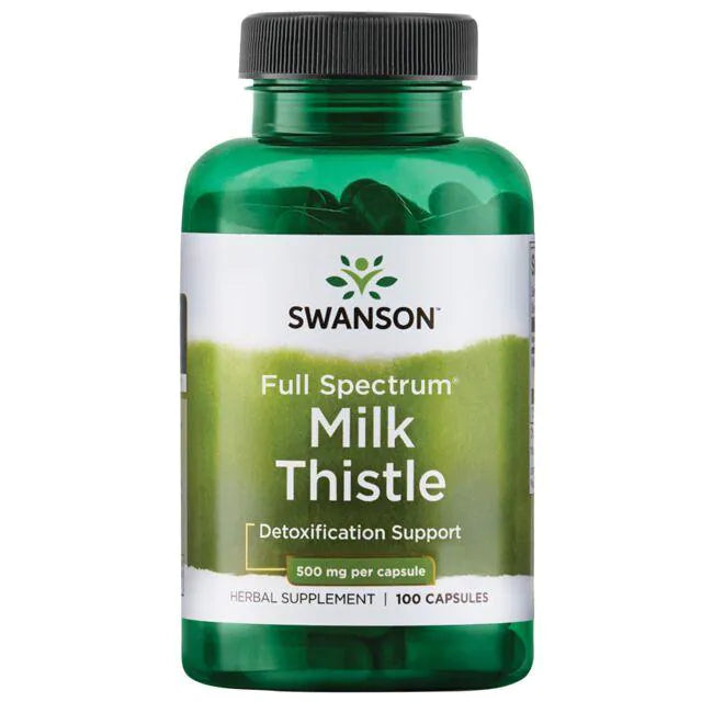 Swanson Premium - Milk Thistle Full Spectrum 500mg 100 Caps