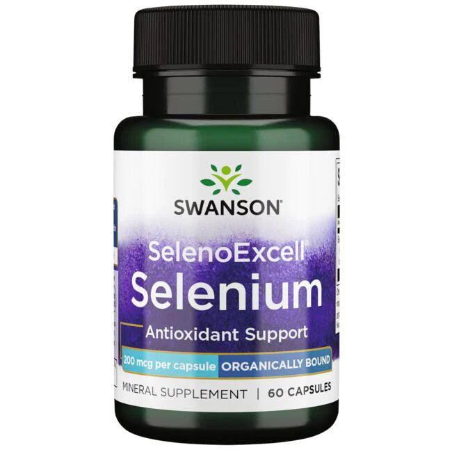 SelenoExcell® Selenio 200mcg ( 60 caps), Swanson