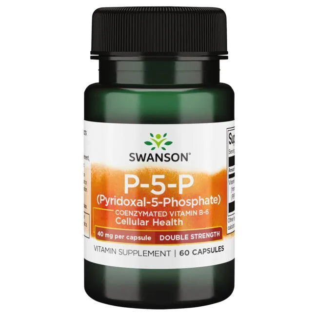 Swanson Ultra - P-5-P Pyridoxal-5-phosphate - Double Strength 40mg 60caps