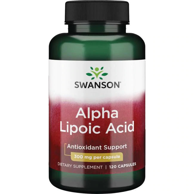 Swanson Alpha Lipoic Acid ( 120 Caps of 300mg)/ Alpha Lipoic Acid