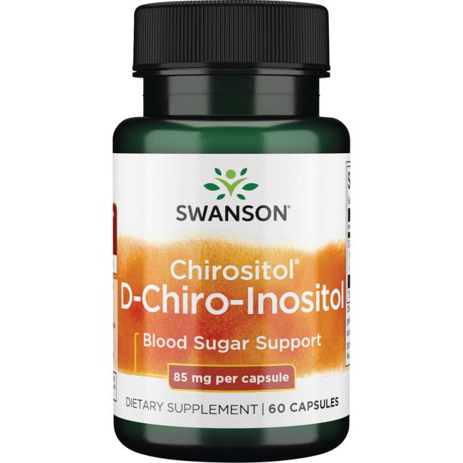 Swanson Chirositol D-Chiro-Inositol (85mg 60 CAPS)