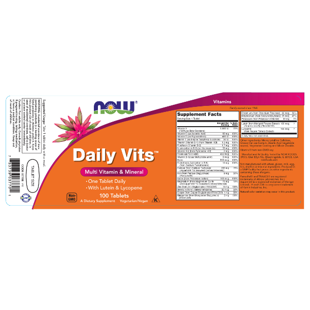 Daily Multivitamins (100 Tab) / Daily Vits