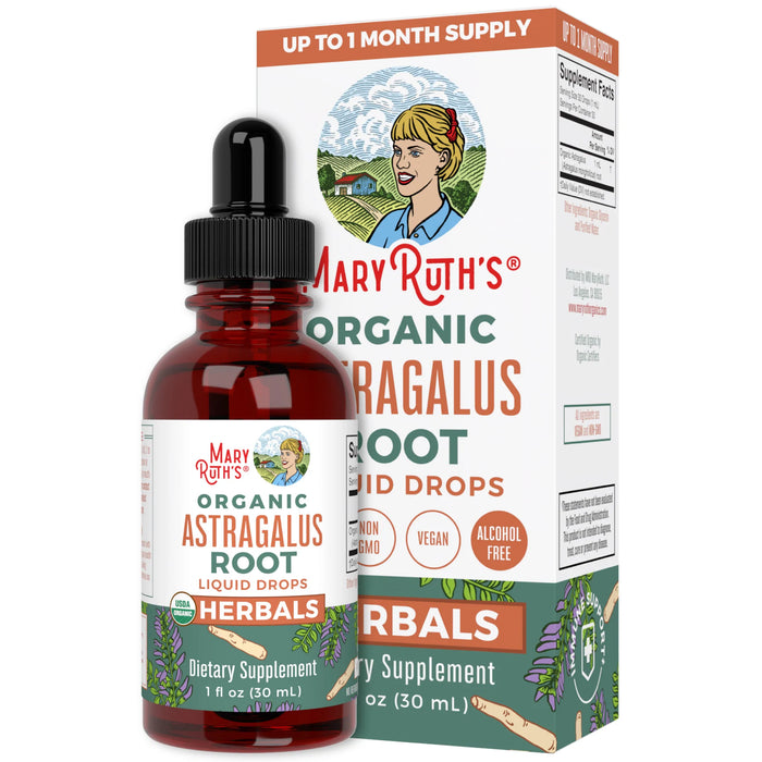 Organic Astragalus Root Herbal Drops 1oz(30ml)