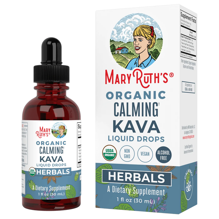 Organic Kava Calming Liquid Drops 1oz(30ml) Mary ruth