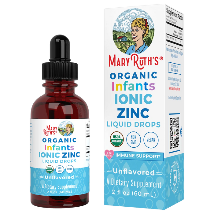 Zinc Líquido Infantil Orgánico (2 fl oz/60ml), Mary Ruth´s