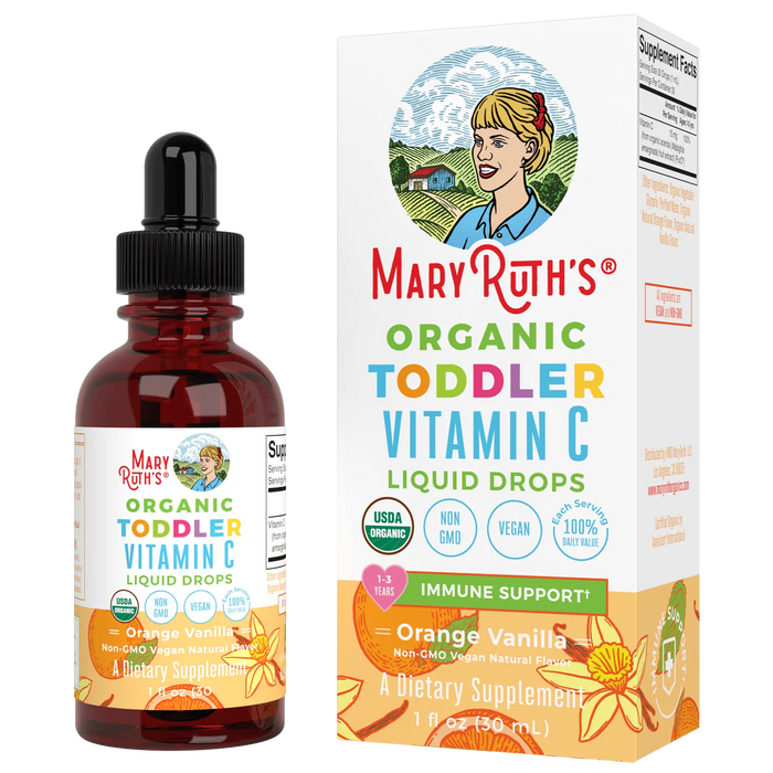 Organic Vitamin C Liquid Drops for Toddlers/Baby Vitamin C liquid drops 1 oz (30ml) Mary Ruths