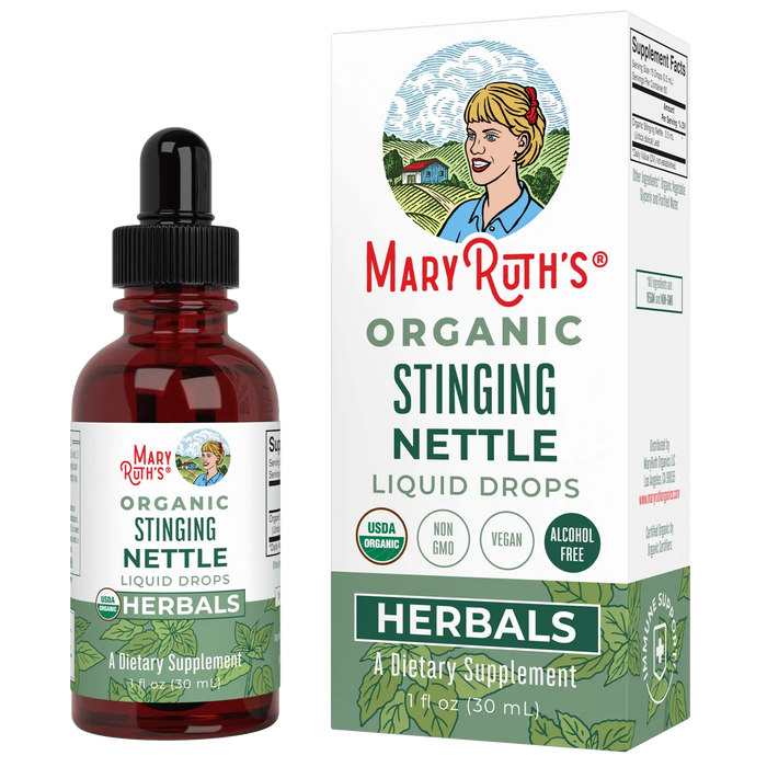 Organic Nettle Leaf Liquid Drops 1oz (30ml) Mary Ruth