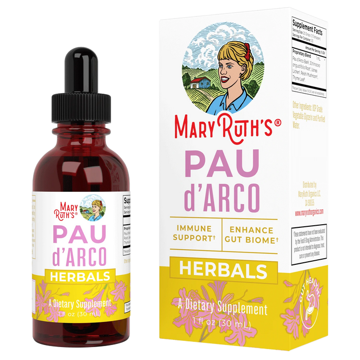 Pau d'Arco Herbal Blend Liquid Drops 1oz(30ml) Mary Ruth