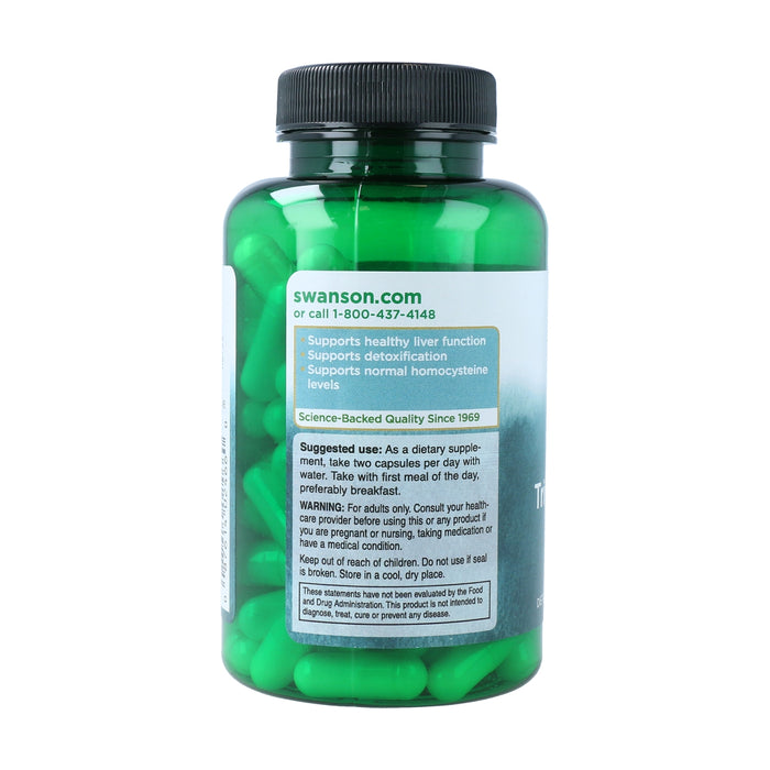 Swanson TMG (trimethylglycine), 500 mg 90 capsules Betaine Liver Health