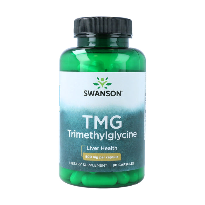 Swanson TMG (trimethylglycine), 500 mg 90 capsules Betaine Liver Health