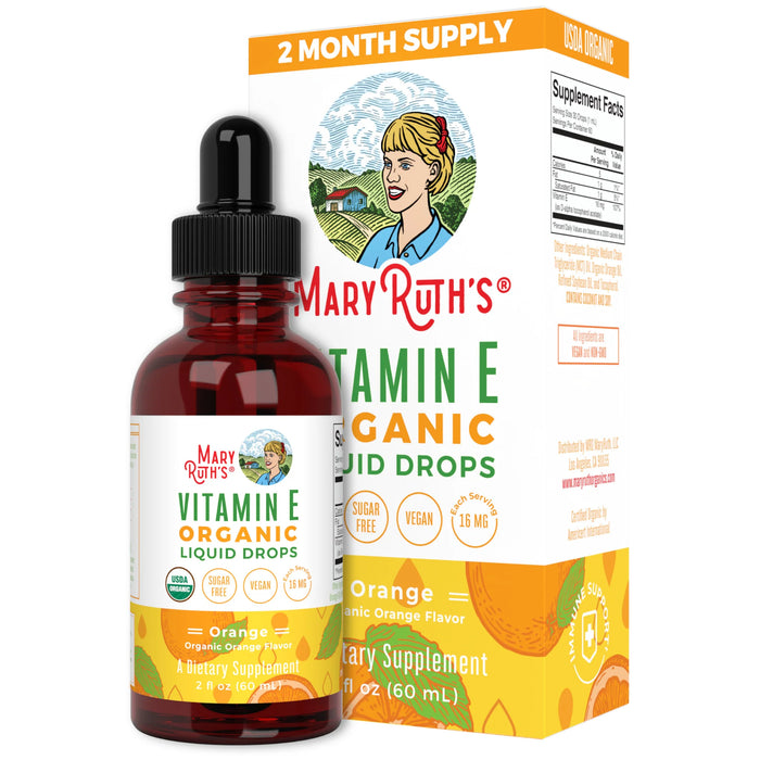 Vitamina E en Gotas Orgánicas (2 fl oz/60ml), Mary Ruth´s